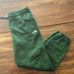 Women’s The North Face Green Half Dome Fleece Johgers